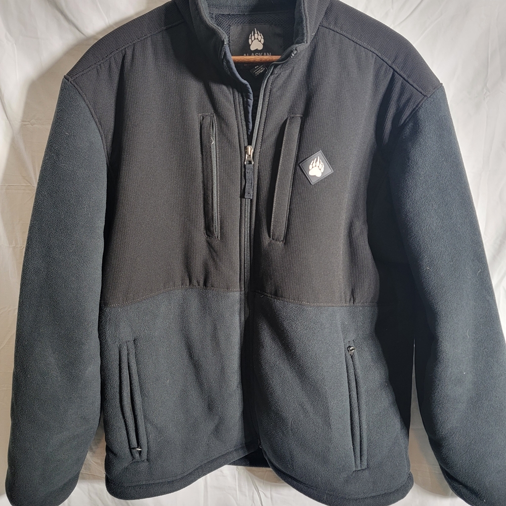 Men's Black Performance Jacket by [Brand]